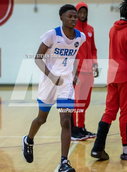 Thumbnail 2 in Serra vs. Corona del Sol  (Visit Mesa Basketball Challenge) photogallery.