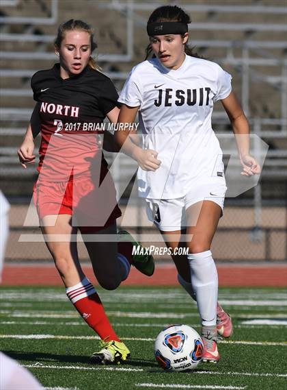 Thumbnail 2 in North Medford @ Jesuit (OSAA 6A 1st. Round Playoff) photogallery.