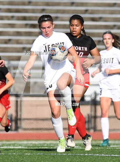 Thumbnail 1 in North Medford @ Jesuit (OSAA 6A 1st. Round Playoff) photogallery.