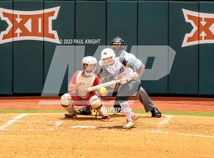 Thumbnail 2 in Santa Gertrudis Academy vs. Coahoma (UIL 3A Softball Final) photogallery.