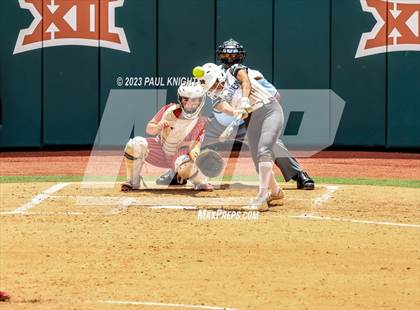 Thumbnail 3 in Santa Gertrudis Academy vs. Coahoma (UIL 3A Softball Final) photogallery.