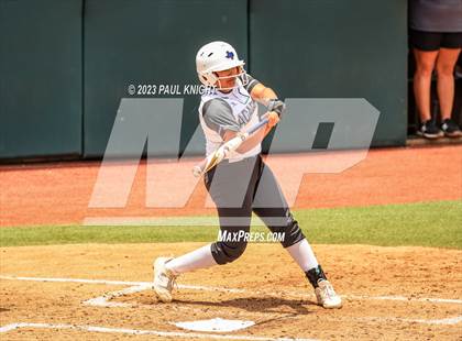 Thumbnail 2 in Santa Gertrudis Academy vs. Coahoma (UIL 3A Softball Final) photogallery.