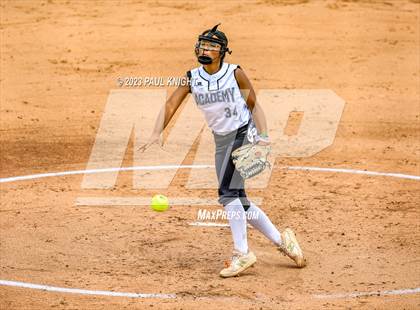 Thumbnail 1 in Santa Gertrudis Academy vs. Coahoma (UIL 3A Softball Final) photogallery.