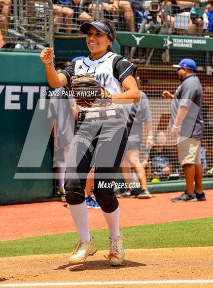 Thumbnail 1 in Santa Gertrudis Academy vs. Coahoma (UIL 3A Softball Final) photogallery.