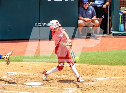 Thumbnail 1 in Santa Gertrudis Academy vs. Coahoma (UIL 3A Softball Final) photogallery.