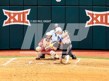 Thumbnail 3 in Santa Gertrudis Academy vs. Coahoma (UIL 3A Softball Final) photogallery.