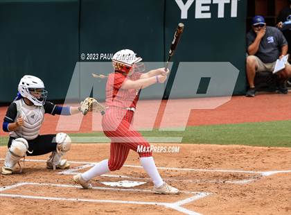 Thumbnail 1 in Santa Gertrudis Academy vs. Coahoma (UIL 3A Softball Final) photogallery.