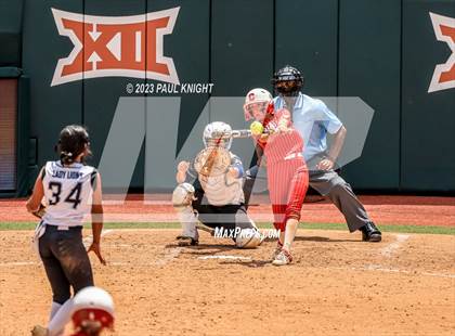 Thumbnail 1 in Santa Gertrudis Academy vs. Coahoma (UIL 3A Softball Final) photogallery.