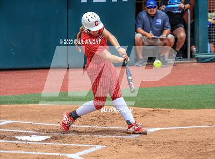 Thumbnail 1 in Santa Gertrudis Academy vs. Coahoma (UIL 3A Softball Final) photogallery.