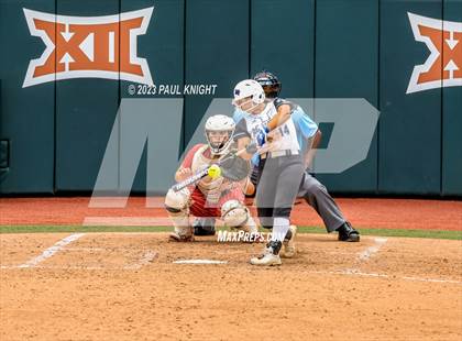 Thumbnail 1 in Santa Gertrudis Academy vs. Coahoma (UIL 3A Softball Final) photogallery.