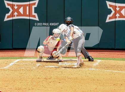 Thumbnail 2 in Santa Gertrudis Academy vs. Coahoma (UIL 3A Softball Final) photogallery.