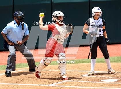 Thumbnail 1 in Santa Gertrudis Academy vs. Coahoma (UIL 3A Softball Final) photogallery.