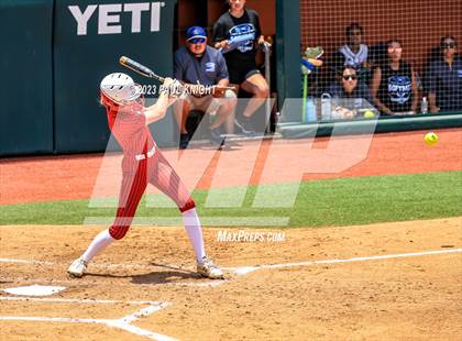 Thumbnail 1 in Santa Gertrudis Academy vs. Coahoma (UIL 3A Softball Final) photogallery.