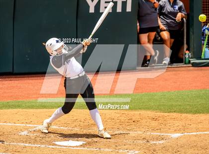Thumbnail 2 in Santa Gertrudis Academy vs. Coahoma (UIL 3A Softball Final) photogallery.