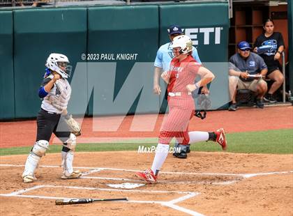 Thumbnail 3 in Santa Gertrudis Academy vs. Coahoma (UIL 3A Softball Final) photogallery.