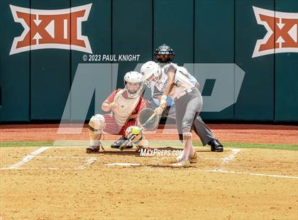 Thumbnail 1 in Santa Gertrudis Academy vs. Coahoma (UIL 3A Softball Final) photogallery.