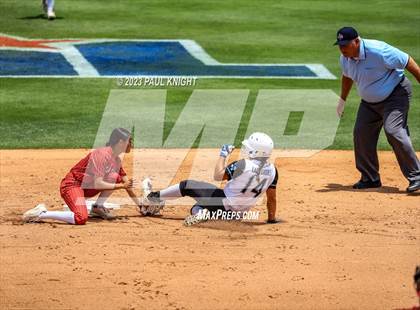 Thumbnail 1 in Santa Gertrudis Academy vs. Coahoma (UIL 3A Softball Final) photogallery.