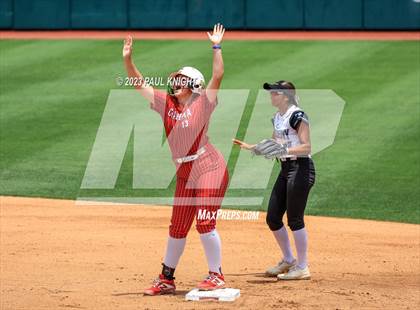 Thumbnail 1 in Santa Gertrudis Academy vs. Coahoma (UIL 3A Softball Final) photogallery.