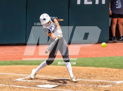 Thumbnail 3 in Santa Gertrudis Academy vs. Coahoma (UIL 3A Softball Final) photogallery.