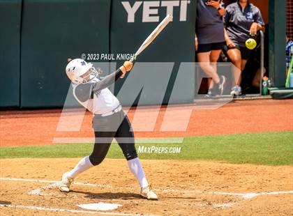 Thumbnail 1 in Santa Gertrudis Academy vs. Coahoma (UIL 3A Softball Final) photogallery.