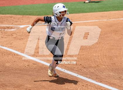 Thumbnail 1 in Santa Gertrudis Academy vs. Coahoma (UIL 3A Softball Final) photogallery.