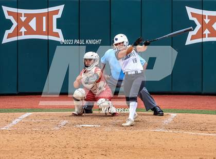 Thumbnail 1 in Santa Gertrudis Academy vs. Coahoma (UIL 3A Softball Final) photogallery.