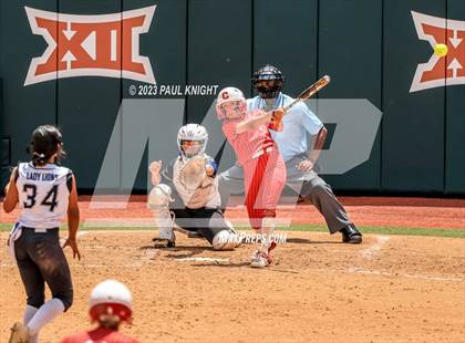 Thumbnail 1 in Santa Gertrudis Academy vs. Coahoma (UIL 3A Softball Final) photogallery.