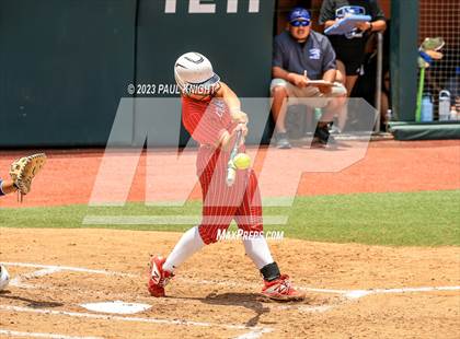 Thumbnail 1 in Santa Gertrudis Academy vs. Coahoma (UIL 3A Softball Final) photogallery.