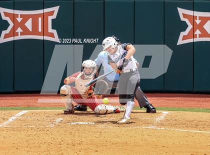 Thumbnail 2 in Santa Gertrudis Academy vs. Coahoma (UIL 3A Softball Final) photogallery.