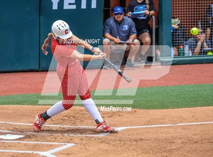 Thumbnail 2 in Santa Gertrudis Academy vs. Coahoma (UIL 3A Softball Final) photogallery.