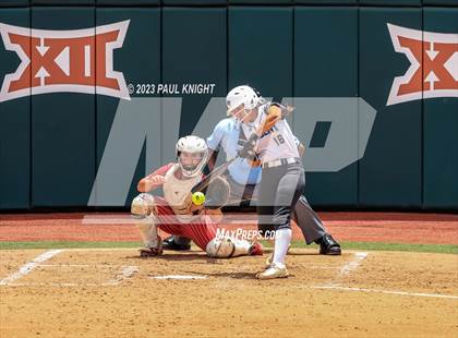 Thumbnail 1 in Santa Gertrudis Academy vs. Coahoma (UIL 3A Softball Final) photogallery.