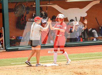 Thumbnail 1 in Santa Gertrudis Academy vs. Coahoma (UIL 3A Softball Final) photogallery.