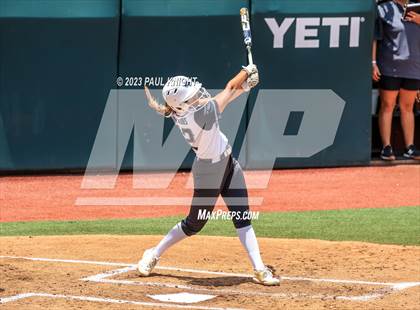 Thumbnail 1 in Santa Gertrudis Academy vs. Coahoma (UIL 3A Softball Final) photogallery.