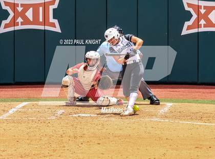 Thumbnail 3 in Santa Gertrudis Academy vs. Coahoma (UIL 3A Softball Final) photogallery.