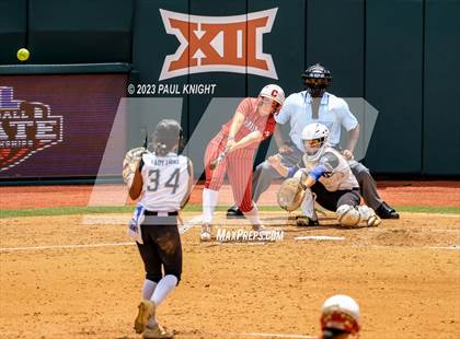 Thumbnail 2 in Santa Gertrudis Academy vs. Coahoma (UIL 3A Softball Final) photogallery.