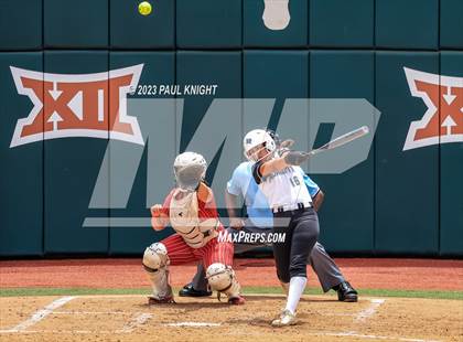 Thumbnail 2 in Santa Gertrudis Academy vs. Coahoma (UIL 3A Softball Final) photogallery.