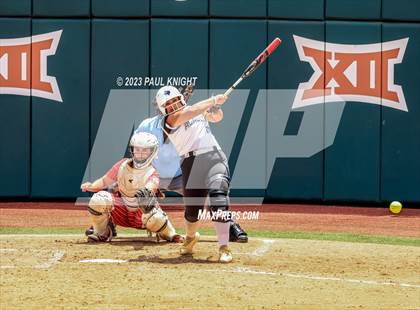 Thumbnail 2 in Santa Gertrudis Academy vs. Coahoma (UIL 3A Softball Final) photogallery.
