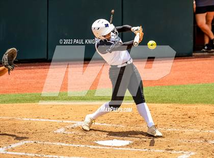 Thumbnail 1 in Santa Gertrudis Academy vs. Coahoma (UIL 3A Softball Final) photogallery.
