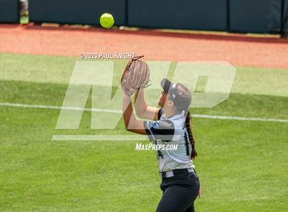Thumbnail 2 in Santa Gertrudis Academy vs. Coahoma (UIL 3A Softball Final) photogallery.