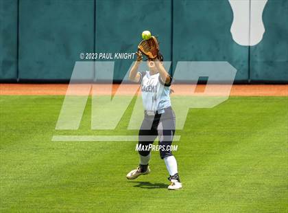 Thumbnail 2 in Santa Gertrudis Academy vs. Coahoma (UIL 3A Softball Final) photogallery.