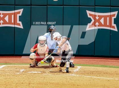 Thumbnail 3 in Santa Gertrudis Academy vs. Coahoma (UIL 3A Softball Final) photogallery.