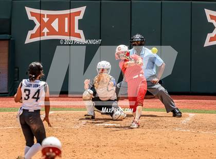 Thumbnail 2 in Santa Gertrudis Academy vs. Coahoma (UIL 3A Softball Final) photogallery.
