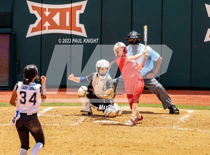 Thumbnail 1 in Santa Gertrudis Academy vs. Coahoma (UIL 3A Softball Final) photogallery.