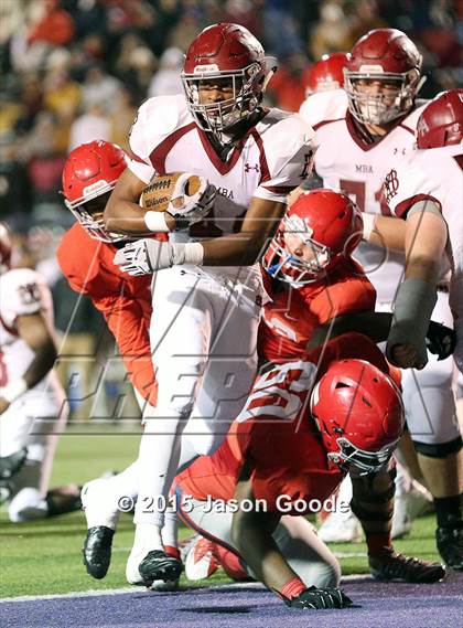 Thumbnail 3 in Montgomery Bell Academy vs. Brentwood Academy (TSSAA Division II Class AA Final)  photogallery.