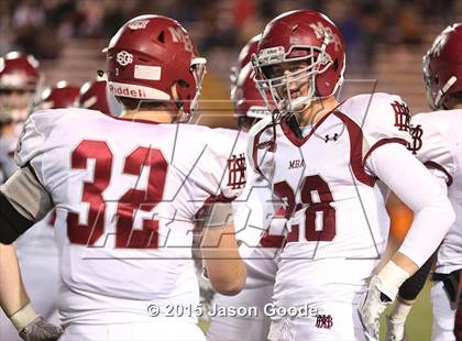 Thumbnail 3 in Montgomery Bell Academy vs. Brentwood Academy (TSSAA Division II Class AA Final)  photogallery.