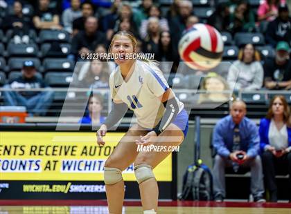 Thumbnail 2 in Bushland vs. Central Heights (UIL 3A Volleyball Semi-Final) photogallery.