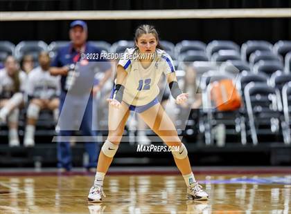 Thumbnail 3 in Bushland vs. Central Heights (UIL 3A Volleyball Semi-Final) photogallery.