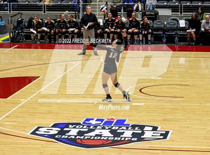 Thumbnail 1 in Bushland vs. Central Heights (UIL 3A Volleyball Semi-Final) photogallery.