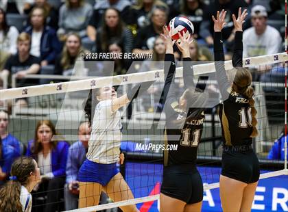 Thumbnail 3 in Bushland vs. Central Heights (UIL 3A Volleyball Semi-Final) photogallery.