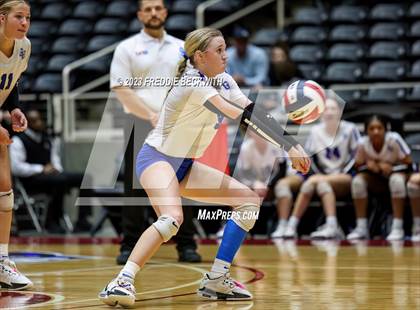 Thumbnail 2 in Bushland vs. Central Heights (UIL 3A Volleyball Semi-Final) photogallery.
